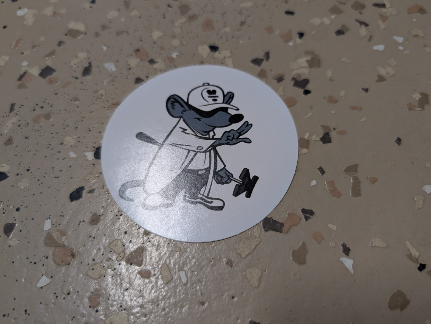 Lab Golf Stickers